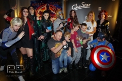 Avengers team, Michal Dvořák a DJ Lucca Lucie Kvasnisová se syny