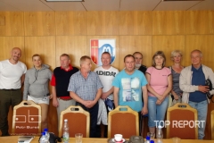 Setkání zahraničních účastníků turnaje se zástupci města Janské Lázně